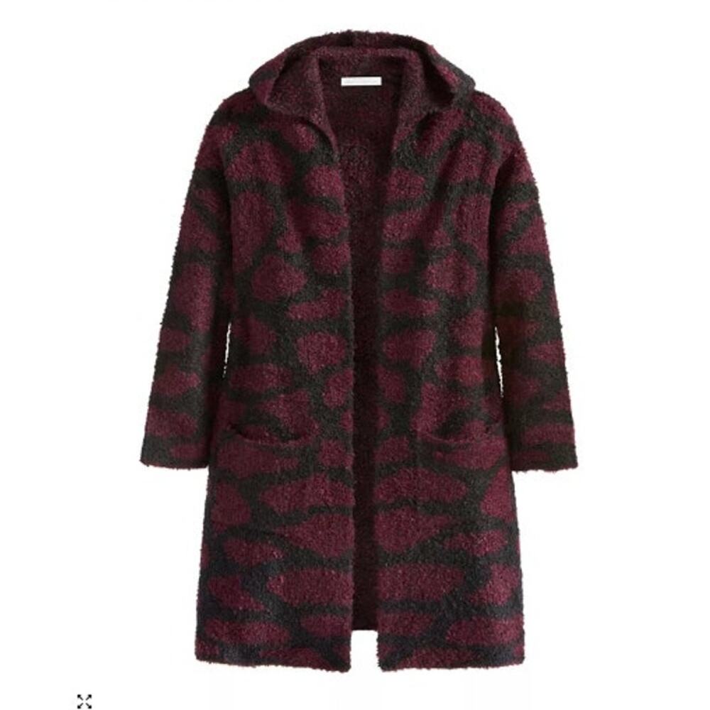 New NWT Adyson Parker Women's Giraffe Print Open Cardigan Size Small